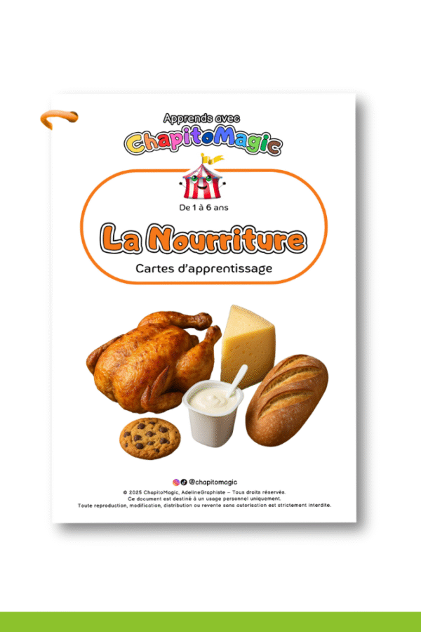 imagier nourriture chapitomagic