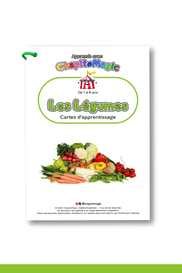 imagier des Légumes ChapitoMagic
