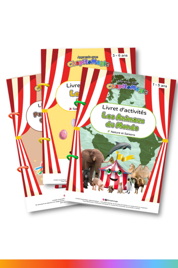 Livrets plastifiés chapitomagic
